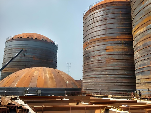 沭阳焦粉钢板仓